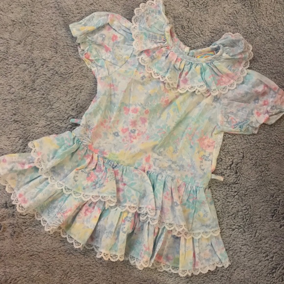 🆕 2T, Lightening Bug dress- Vintage - Picture 4 of 5